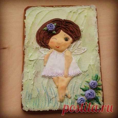 Феечка. Пряничная картина.