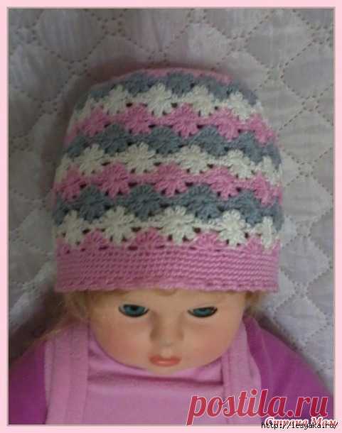 Вязаная шапочка 