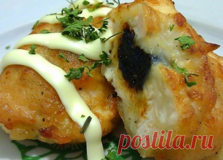 Сочные куриные котлеты с черносливом