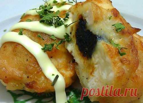 Сочные куриные котлеты с черносливом