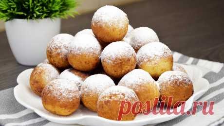 Беру творог и готовлю целую гору пончиков! Очень вкусные и простые творожные пончики! | А давай приготовим? | Дзен
