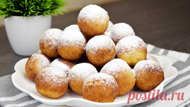 Беру творог и готовлю целую гору пончиков! Очень вкусные и простые творожные пончики! | А давай приготовим? | Дзен