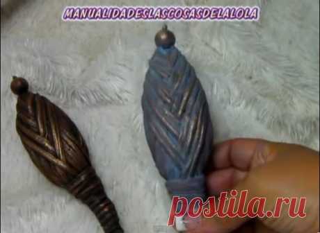 Создание фигурной пробки для сосуда..