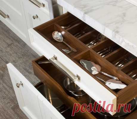 Основы организации кухни: выдвижные ящики и кухонные шкафыHome Life Organization