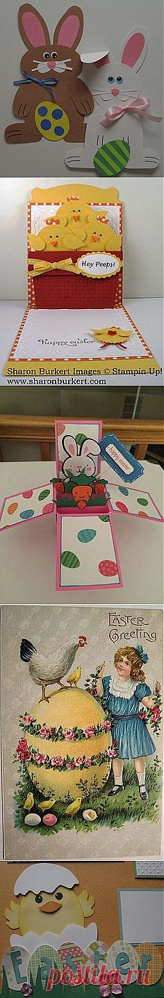 EASTER CARDS on Pinterest