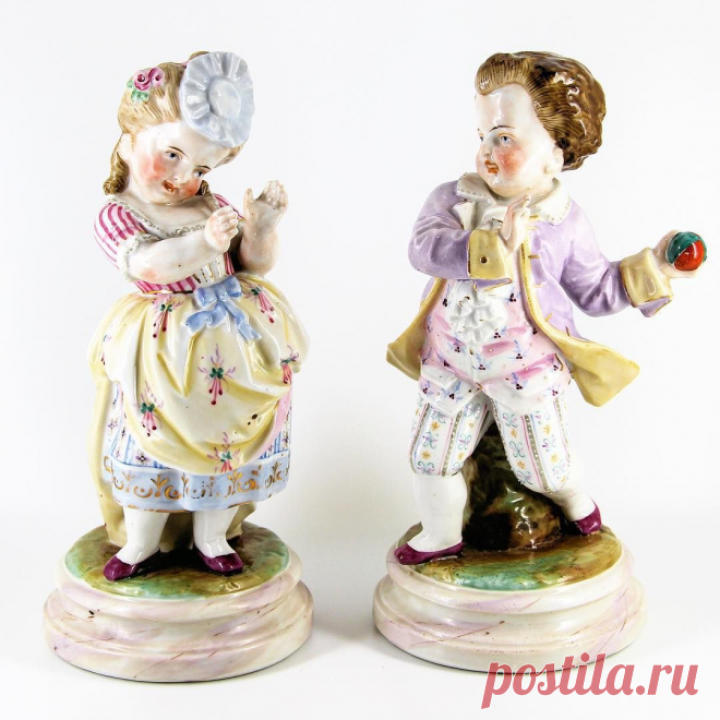 🎀Скульптура «Играющие дети»🎀 Цена: 23000 рублей 
Фарфор, ручная роспись, золочение, 19 век, Франция.

Высота: 19 см.

Состояние отличное, соответствующее возрасту, без сколов и других существенных повреждений. На пиджаке мальчика есть небольшая трещина (детали в директ). #maisonierre #антиквариат #антик #фарфор #франция #интерьер #декор #дизайн #мойдом #блошка #блошинныйрынок #дети #старина
https://www.instagram.com/p/9dL7SaMcqu/