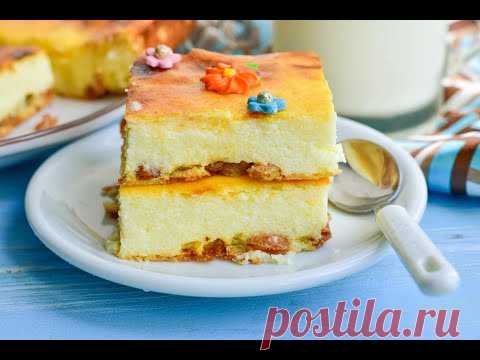 Творожная запеканка с манкой