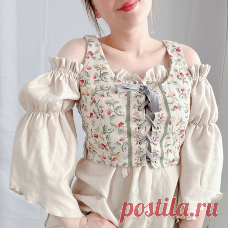 Lace Up Corset Top: A Beginner-Friendly Guide with Free Pattern - Sparrow Refashion: A Blog for Sewing Lovers and DIY Enthusiasts