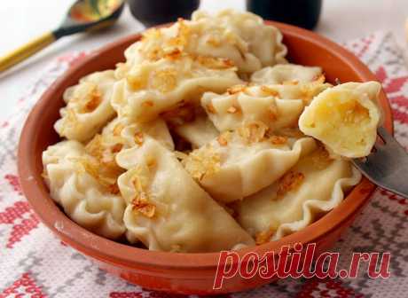 Вареники с картошкой — ДОМАШНИЕ