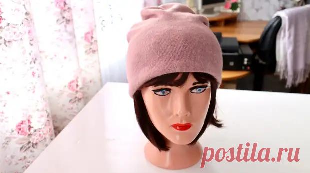 Буквально за 15 минут сшила шапку родом из 80-х годов. Теперь она вернулась из прошлого и снова на пике популярности - Сам себе мастер - медиаплатформа МирТесен