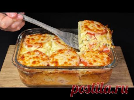 Вкуснее лазаньи! Таких вкусных кабачков я еще никогда не ела.