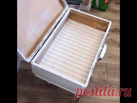 Мастер класс «Столик из чемодана»