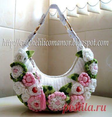 Сумки вязанные крючком