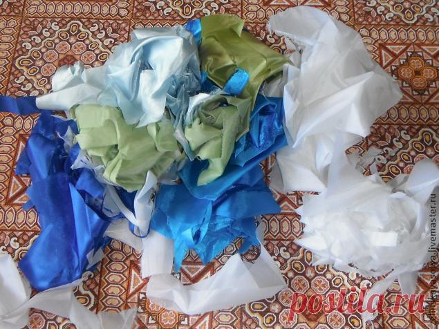 Лепестки для свадебной церемонии своими руками -