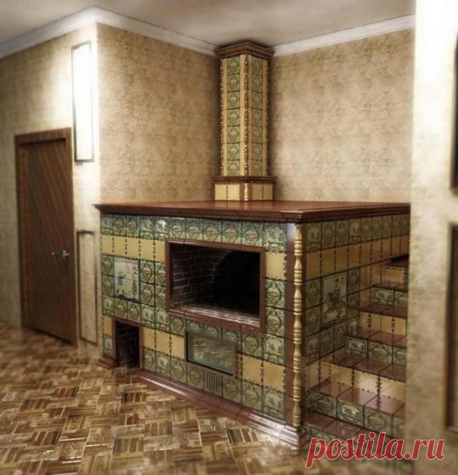 Тепло и вкусно: русская печь в современном доме - Colors.life