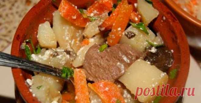 Жаркое в горшочках со сметаной | Рецепты | Домашние рецепты | Кулинарный портал