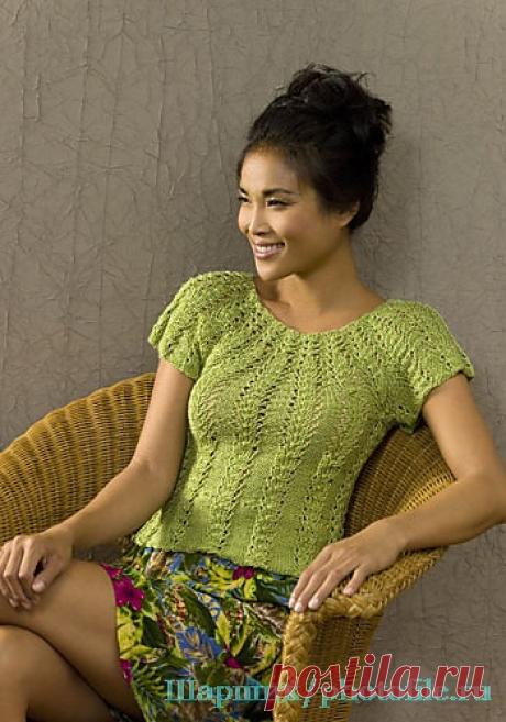 Ажурный топ.