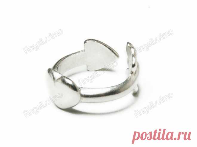 Кольцо "Большое сердце" от Amorem