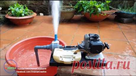 Простейшая, мощная, надежная бензопомпа своими руками