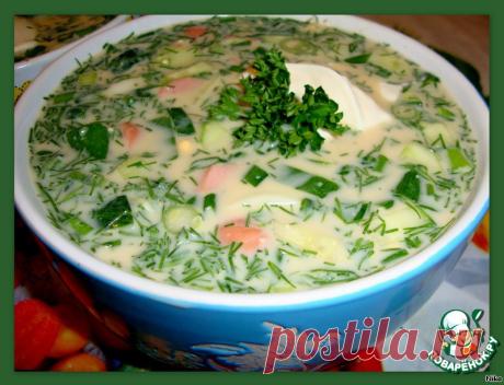 Окрошка из детства - кулинарный рецепт