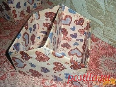 Органайзер из обувной коробки