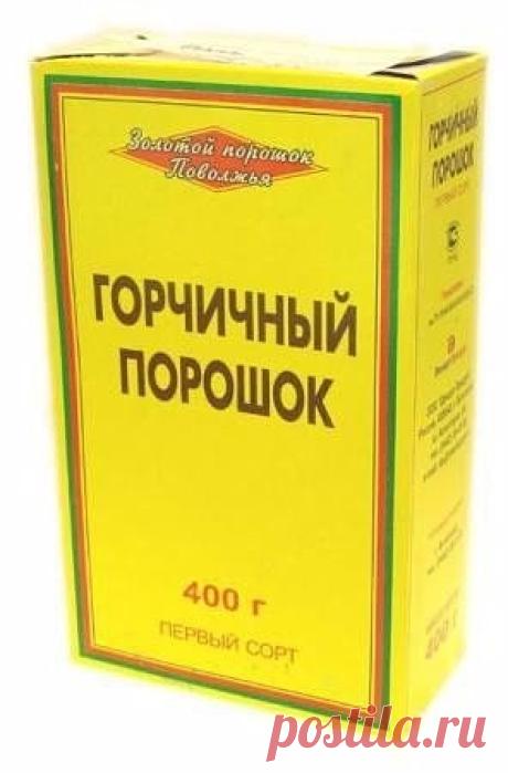 Горчичный порошок в огороде