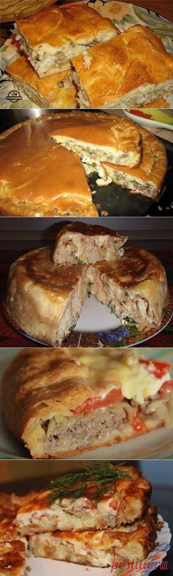 ПОДБОРКА САМЫХ СЫТНЫХ ПИРОГОВ!