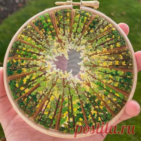 50+ невероятных авторских вышивок этой весны | Хроники Сельских Бюджетников | Яндекс Дзен
