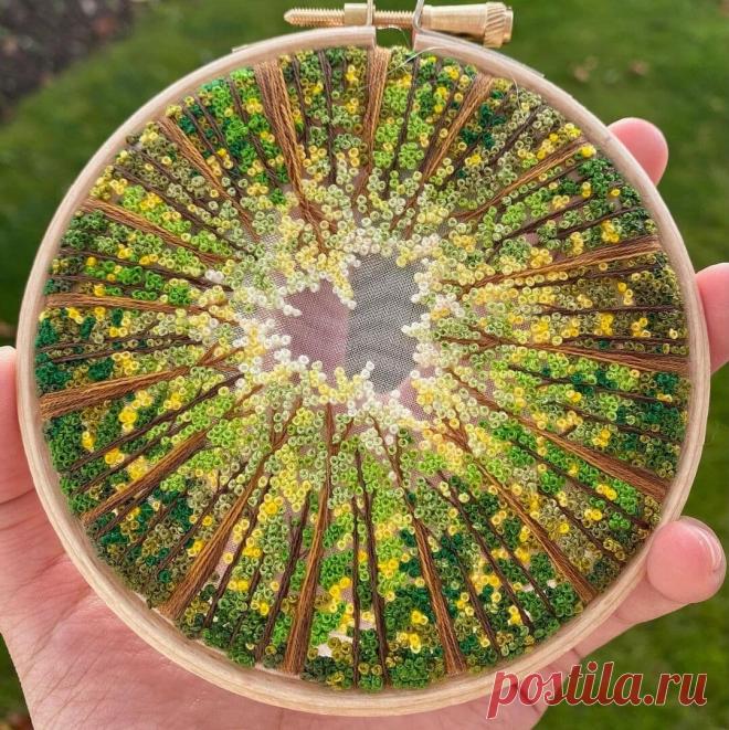 50+ невероятных авторских вышивок этой весны | Хроники Сельских Бюджетников | Яндекс Дзен