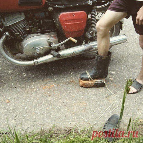 Как нужно заводить ИЖ