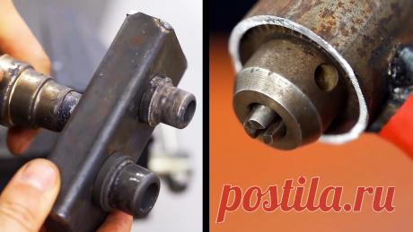 4 удивительно полезных изобретений для мастерской Нередко самодельные устройства оригинальной конструкции оказываются удобнее заводских аналогов, или же при меньшей стоимости на изготовления совершенно им не уступают. Именно поэтому многие часто делают необходимые приспособления своими руками, отказываясь от покупных. Эта подборка включает 4