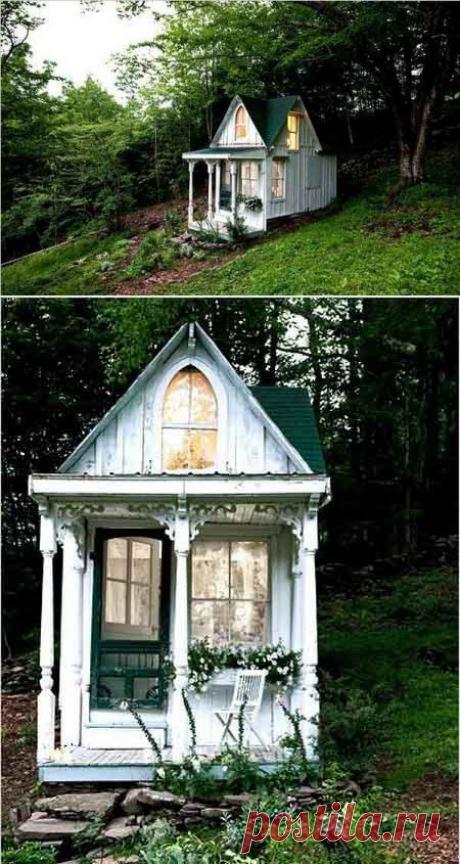 Миниатюрный дачный домик | LaChat