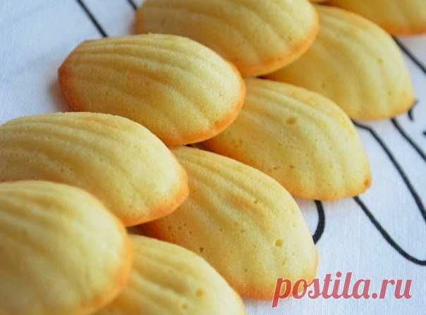 ВКУСНОЕ ДОМАШНЕЕ ПЕЧЕНЬЕ "МАДЛЕН" ЗА 15 МИНУТ | Варварушка-Рукодельница