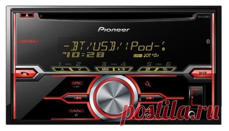 Pioneer FH-X720BT- современная CD/MP3-магнитола, на передней панели которой имеются USB и AUX выходы для подключения флешки или внешнего винчестера. Эта модель имеет FM/AM тюнер с 24 предустановленными станциями. Pioneer FH-X720BT с легкостью воспроизведет музыку с iPod, iPhone и Android смартфона.И многое другое на сайте spiderrus.ru