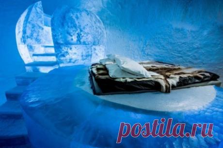 Первый в мире отель изо льда – ждет в гости круглый год!