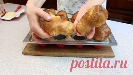 Булочки с начинкой к завтраку (Popovers) – Kyxarka.ru