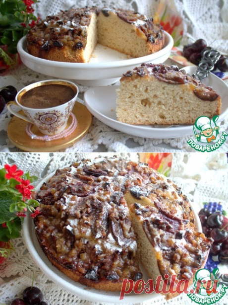 Немецкий сливовый кухен