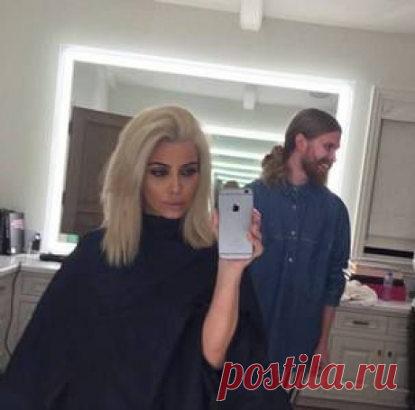 Новые фото блондинки Ким Кардашян