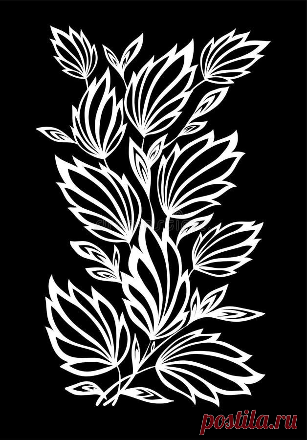 Photos On Henna Temporary Tattoo Stencil Sticker 01D