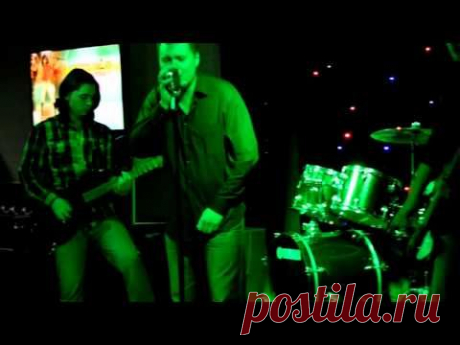Rock stars of Balkhash &quot;AIM&quot; in a karaoke club Merey - YouTube