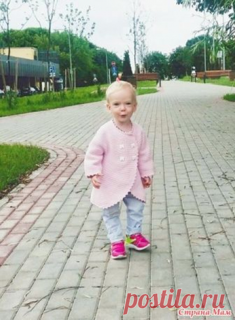 . Жакет "Бони" крючком - Вязание - Страна Мам