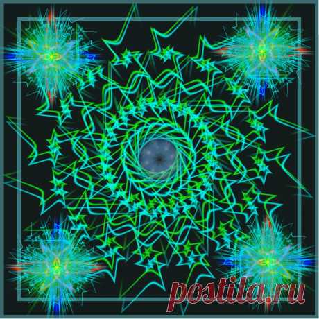 Digital Patterned Mandala  Free Stock Photo HD - Public Domain Pictures