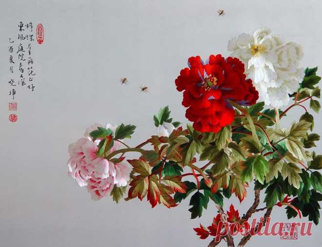 (1) Shao Xiaocheng Chinese Embroidery Institute in Beijing