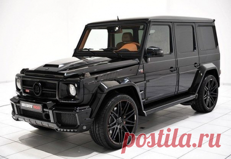 Дичайший кирпич Brabus G 800 Widestar, 800 л / Понимание бизнеса