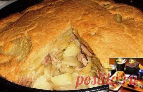 Вкусный курник на «скорую» руку — даже не думала, что такой чудесный результат! | OK.RU
