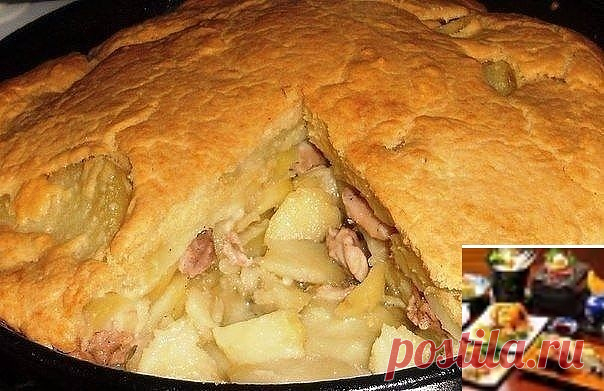 Вкусный курник на «скорую» руку — даже не думала, что такой чудесный результат! | OK.RU