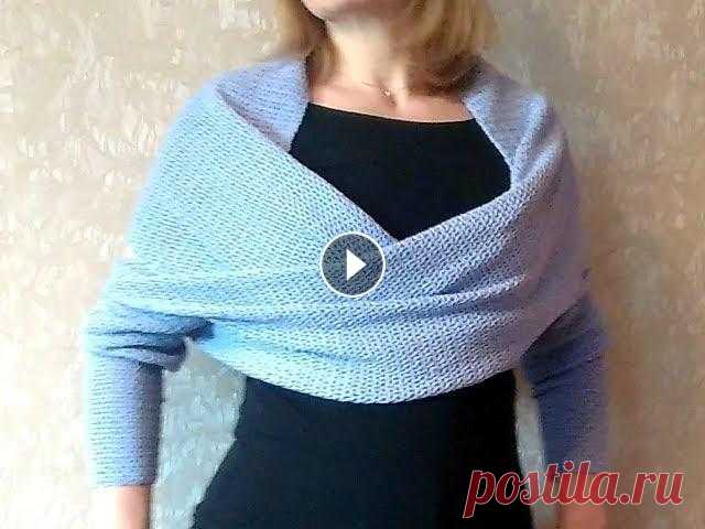 В этом мастер классе мы свяжем шарф-трансформер, который придаст нашему образу изысканность .Вдохновенного и приятного вязания!!!Всего вам самого добр...