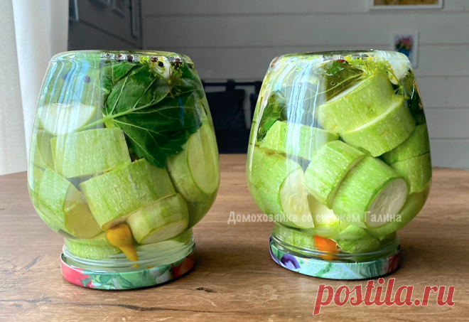 Маринованные кабачки: новый зимний фаворит! | Домохозяйка со стажем Галина | Дзен