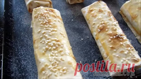 Вкусные пирожки без возни с тестом