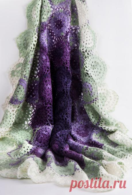 Blueberry Blanket Crochet Pattern - Yarn Twist